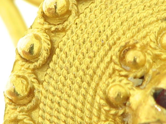 Anello moderno a imitazione etrusca, terza veduta